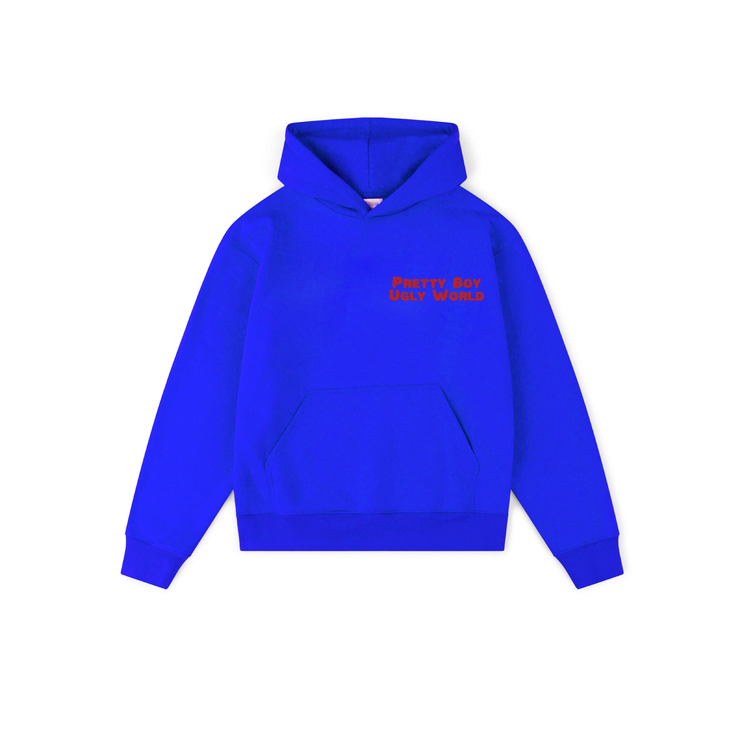 THE WORLD HOODIE DARK BLUE