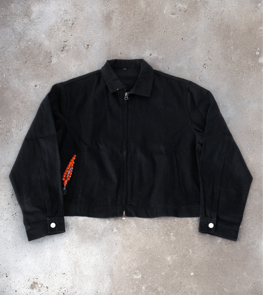 'Beaded' Denim Jacket