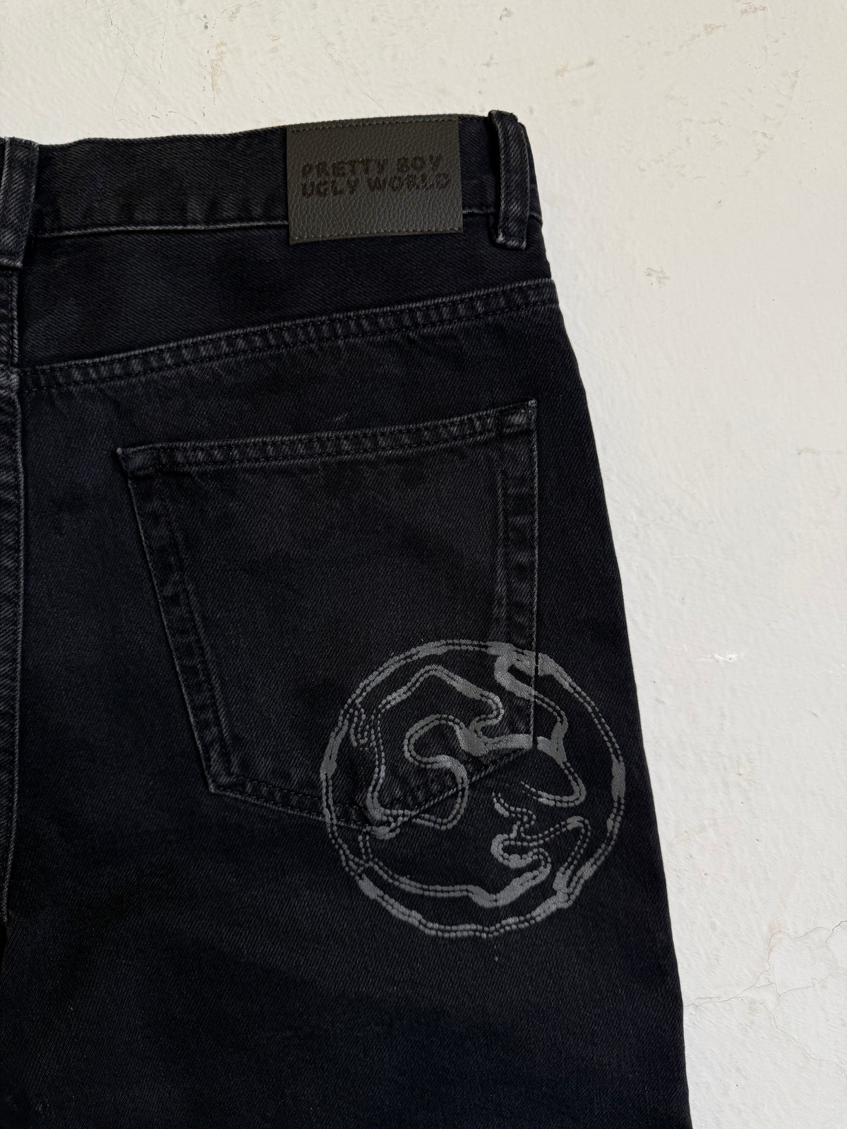 Relaxed Woven straight leg Denim