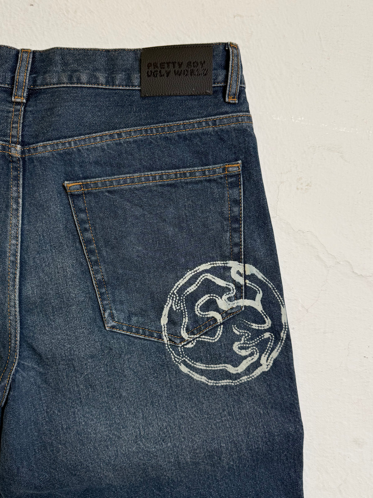 Relaxed Woven straight leg Denim