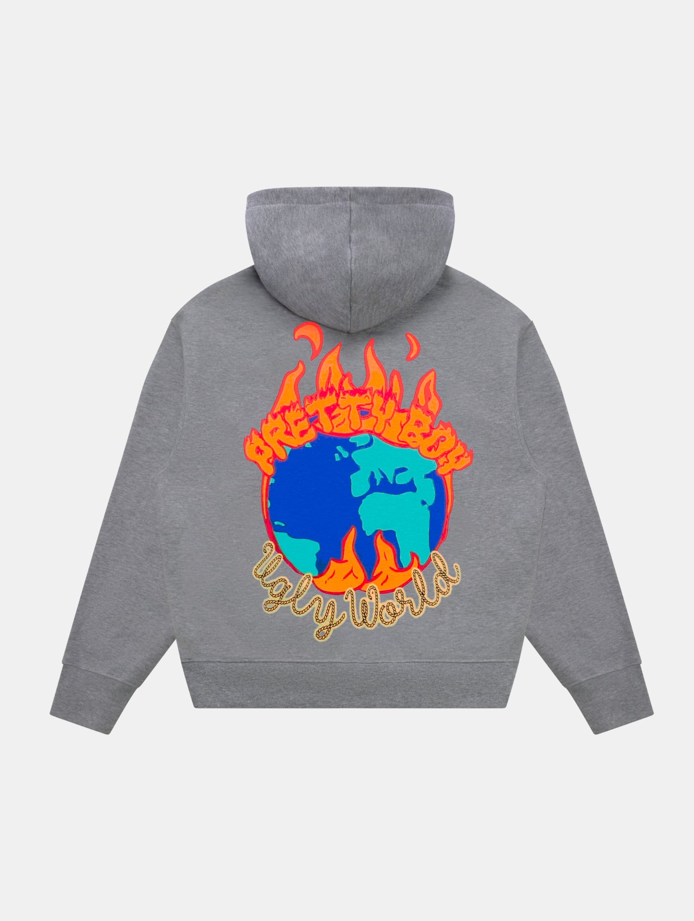 FIRE HOODIE Grey