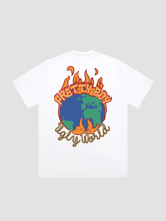 FIRE T-SHIRT White