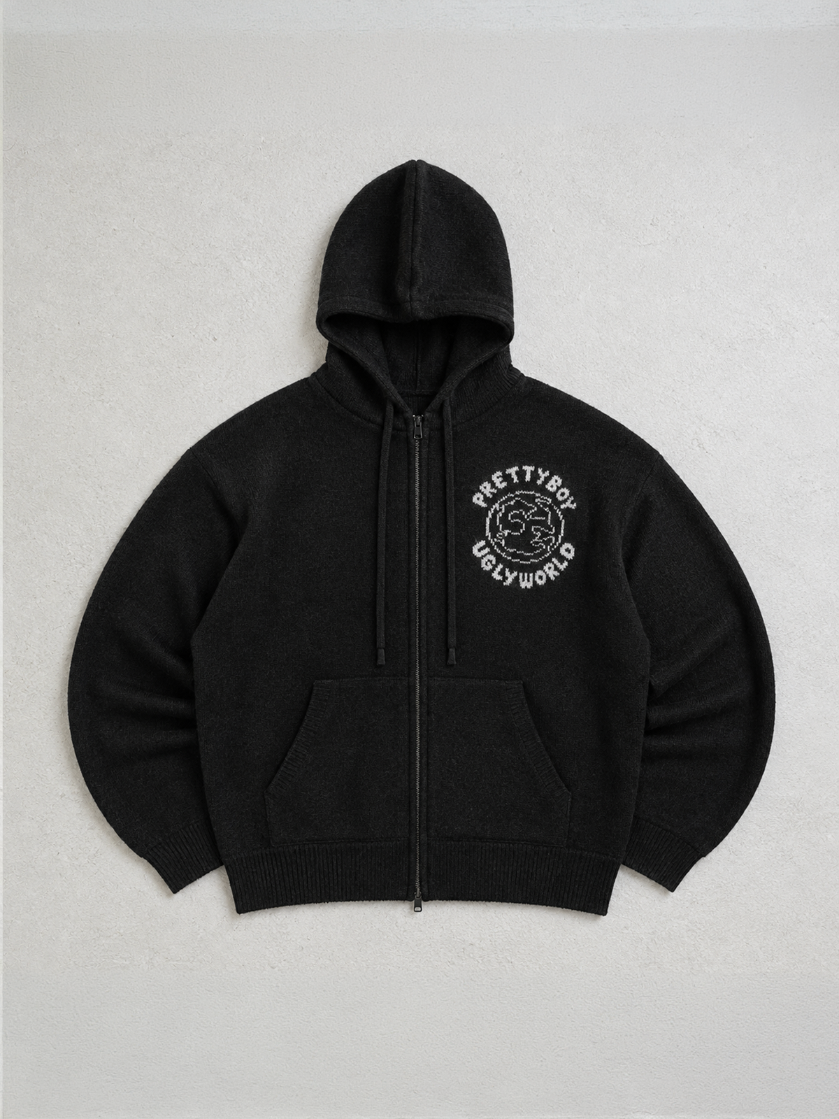 WORLD KNITTED ZIP-UP