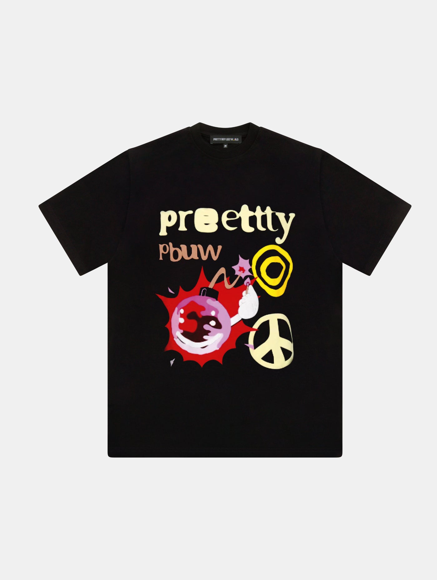 PEACE T-SHIRT Black