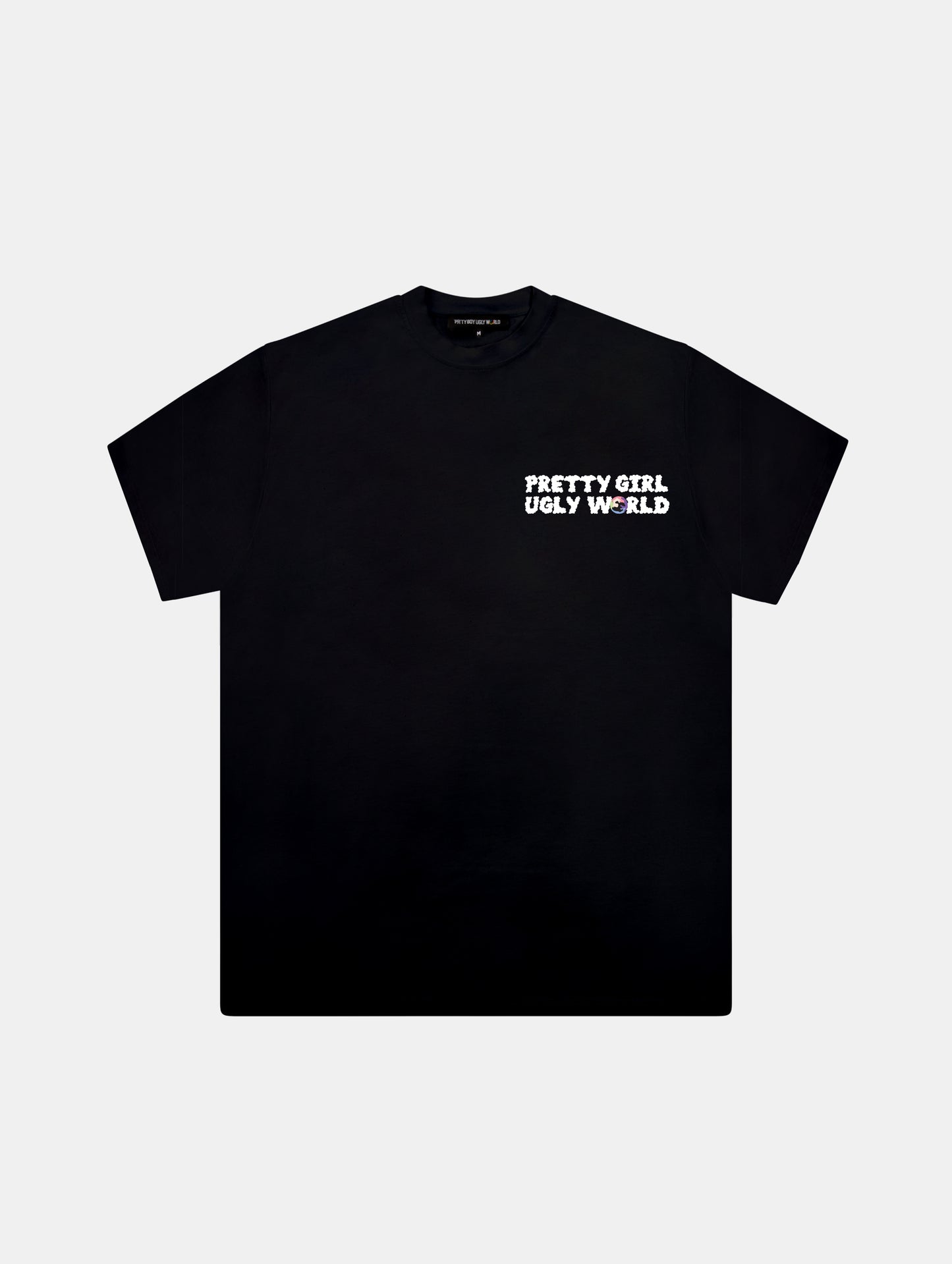 PRETTY GIRL WORLD T-SHIRT Black