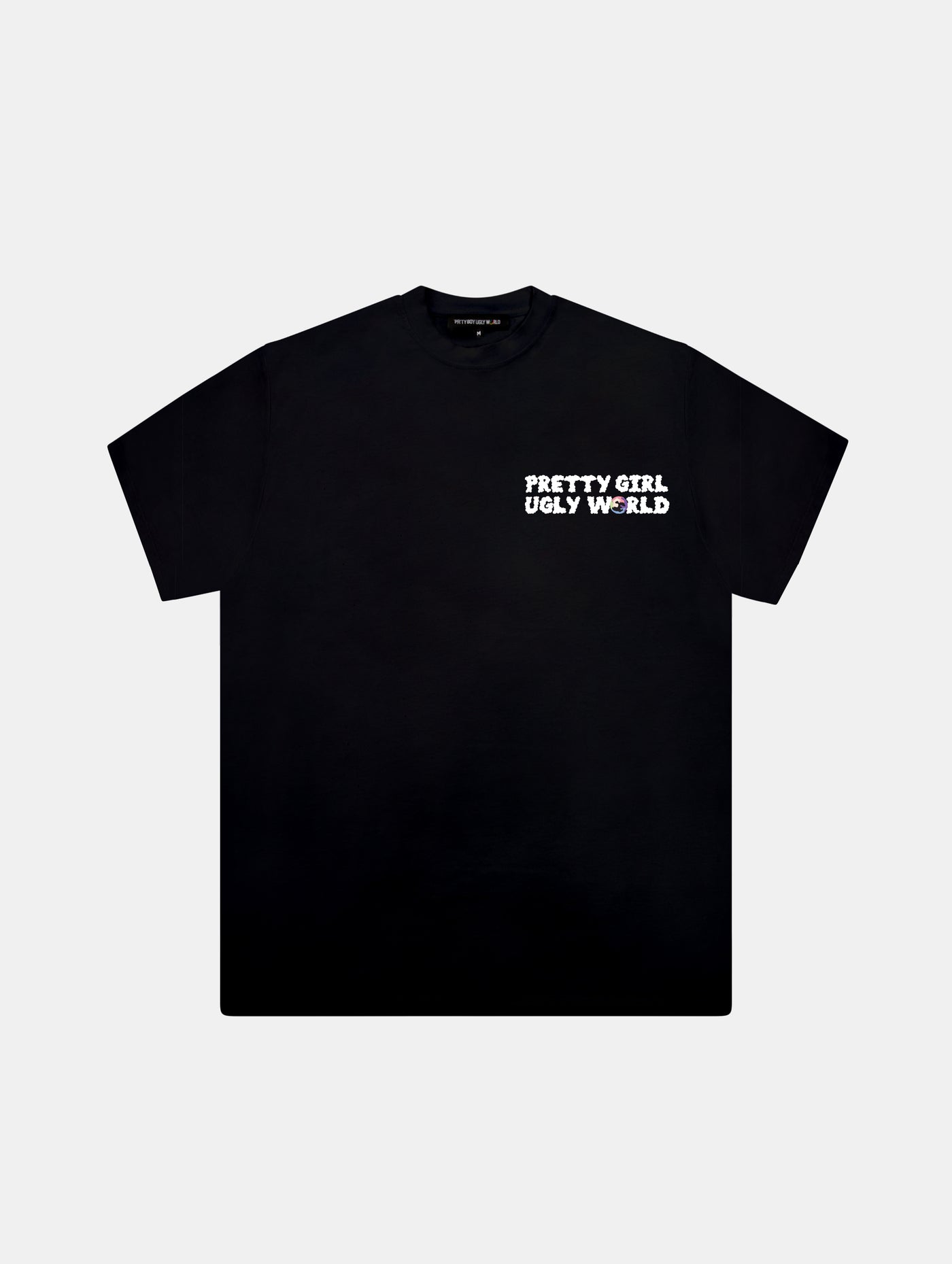 PRETTY GIRL WORLD T-SHIRT Black