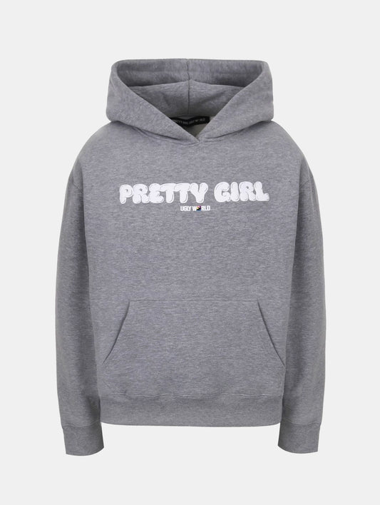 PRETTY GIRL BUBBLE PRINT HOODIE