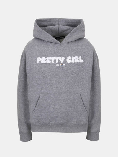 PRETTY GIRL BUBBLE PRINT HOODIE