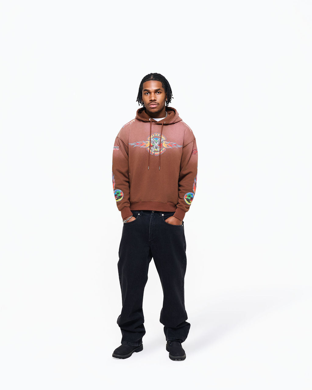 PISTON BROWN HOODIE