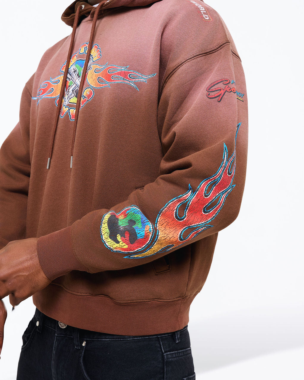 PISTON BROWN HOODIE