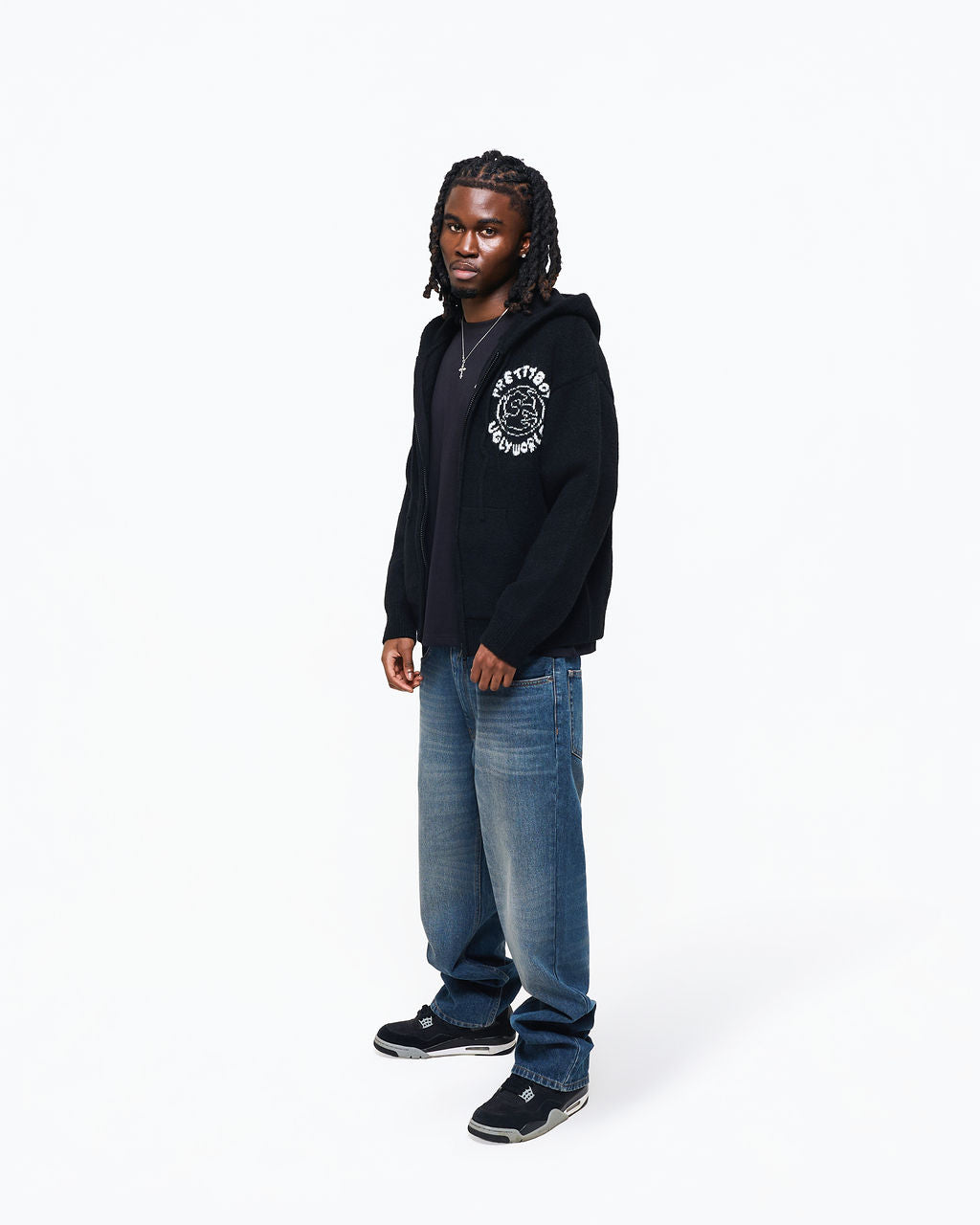 WORLD KNITTED ZIP-UP