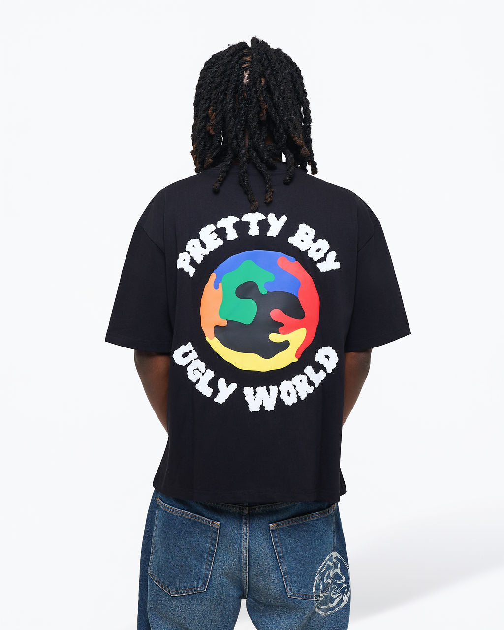 WORLD BLACK TEE