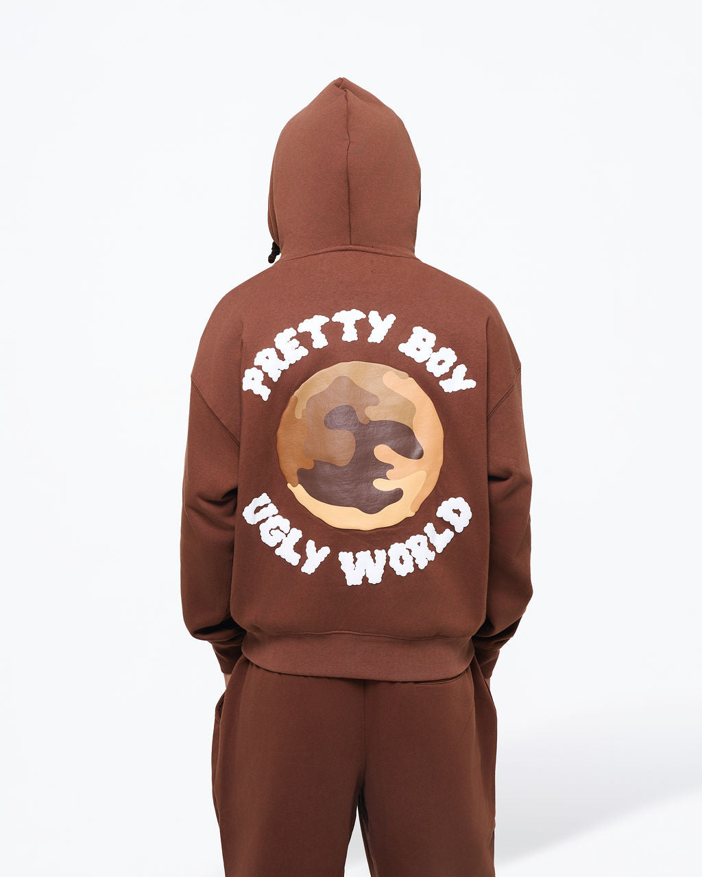 WORLD BROWN HOODIE