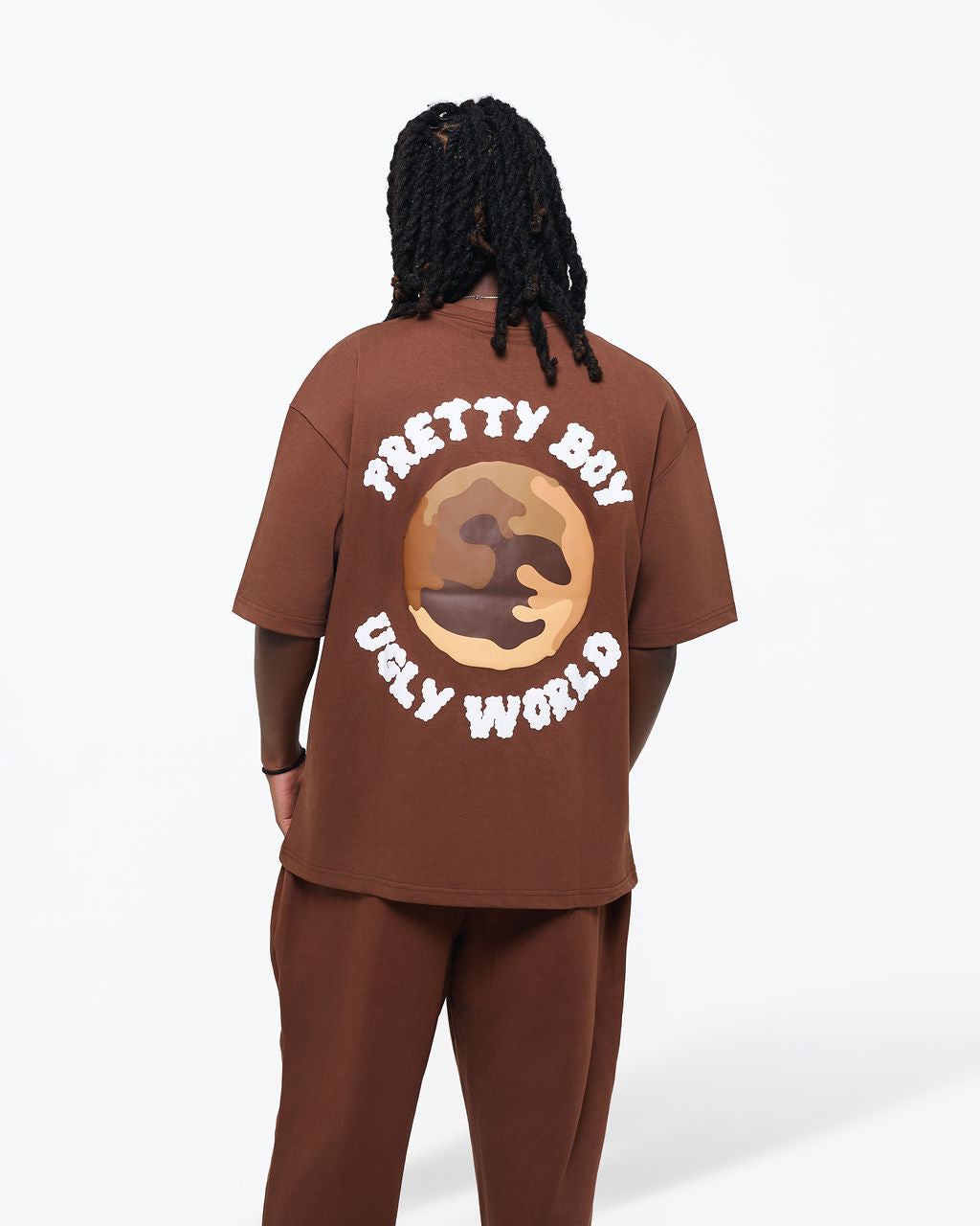 WORLD BROWN TEE