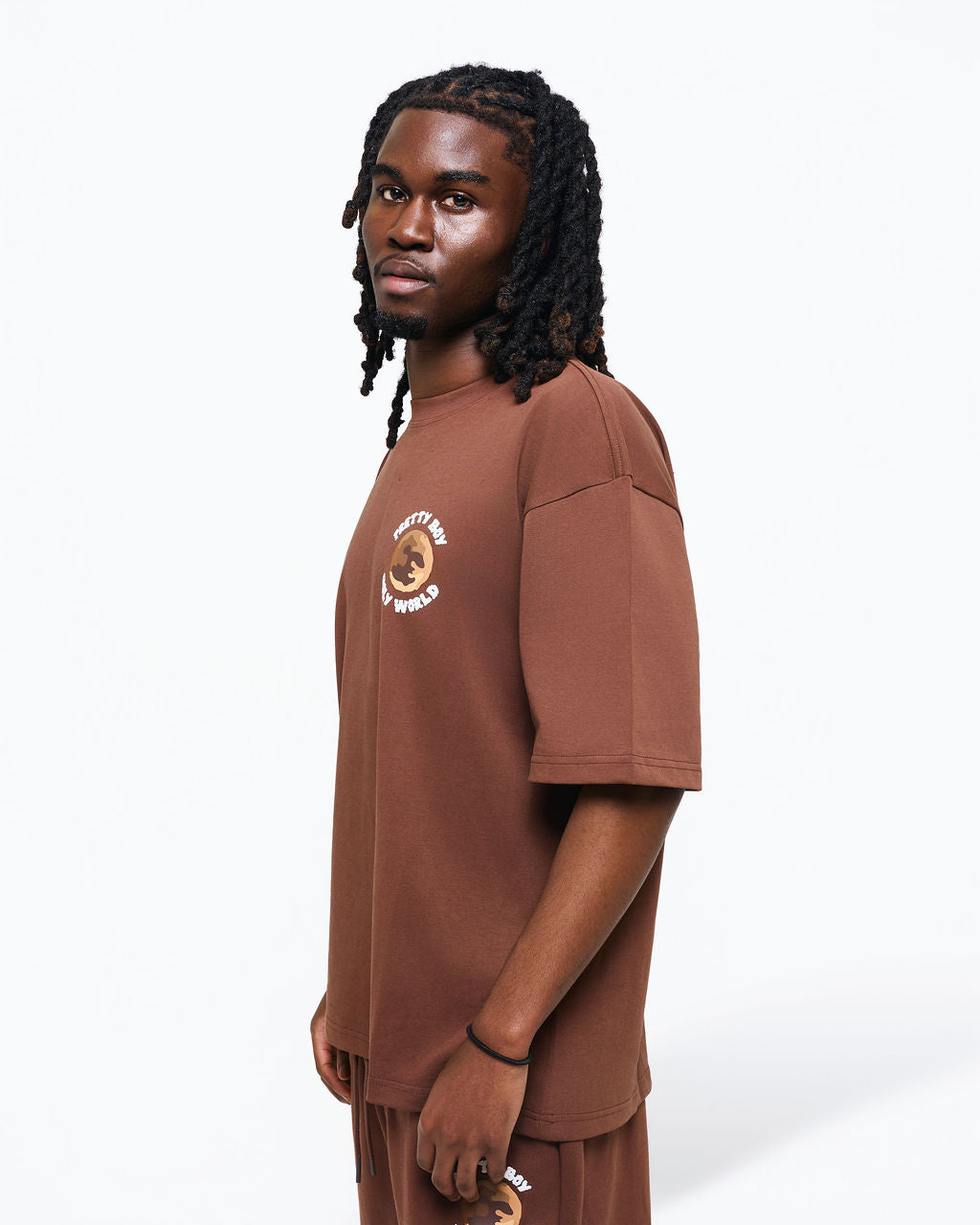 WORLD BROWN TEE