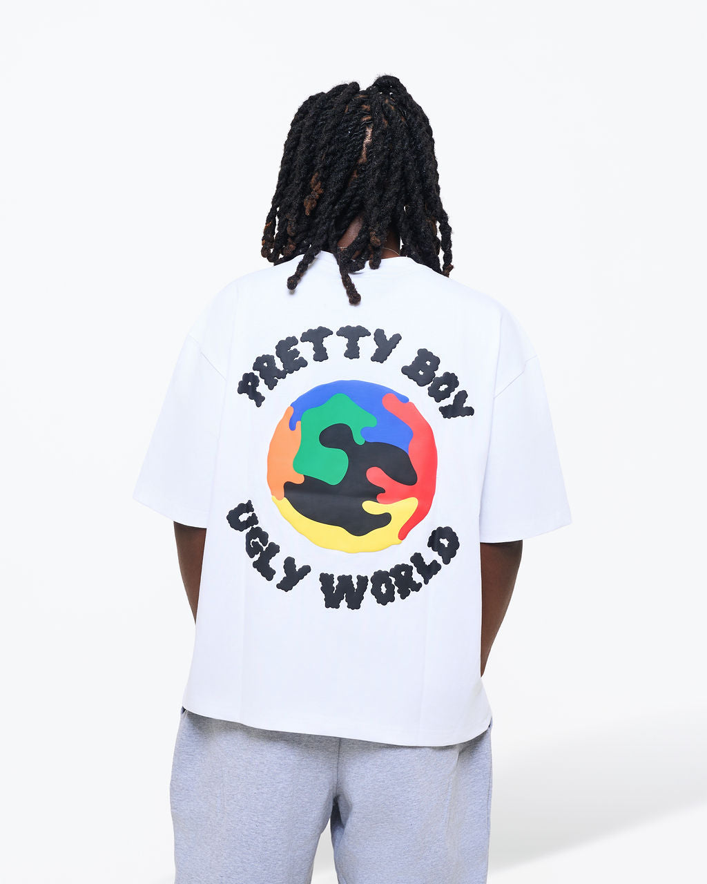 WORLD WHITE TEE