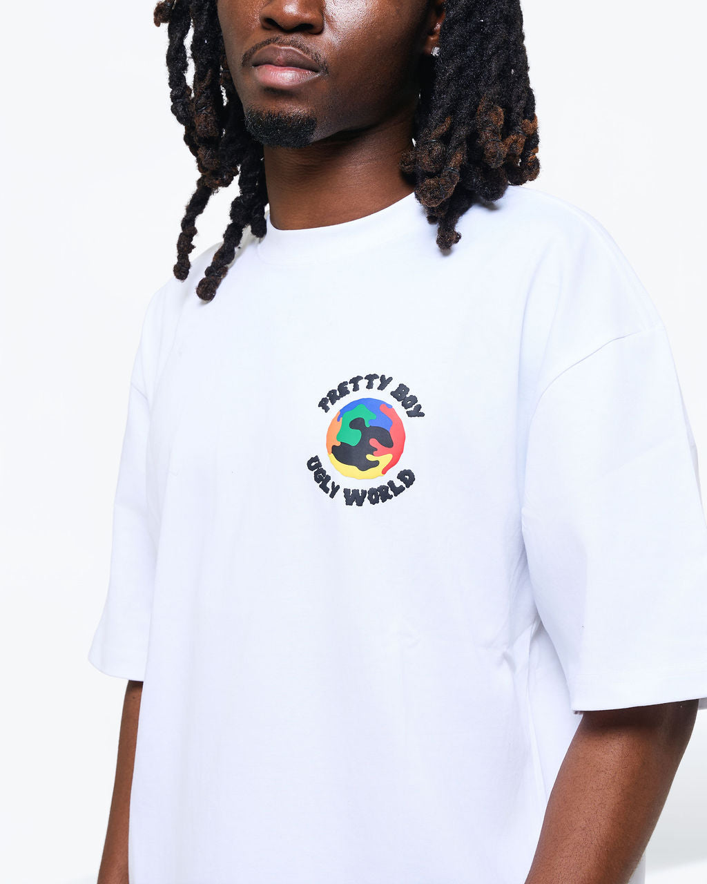 WORLD WHITE TEE