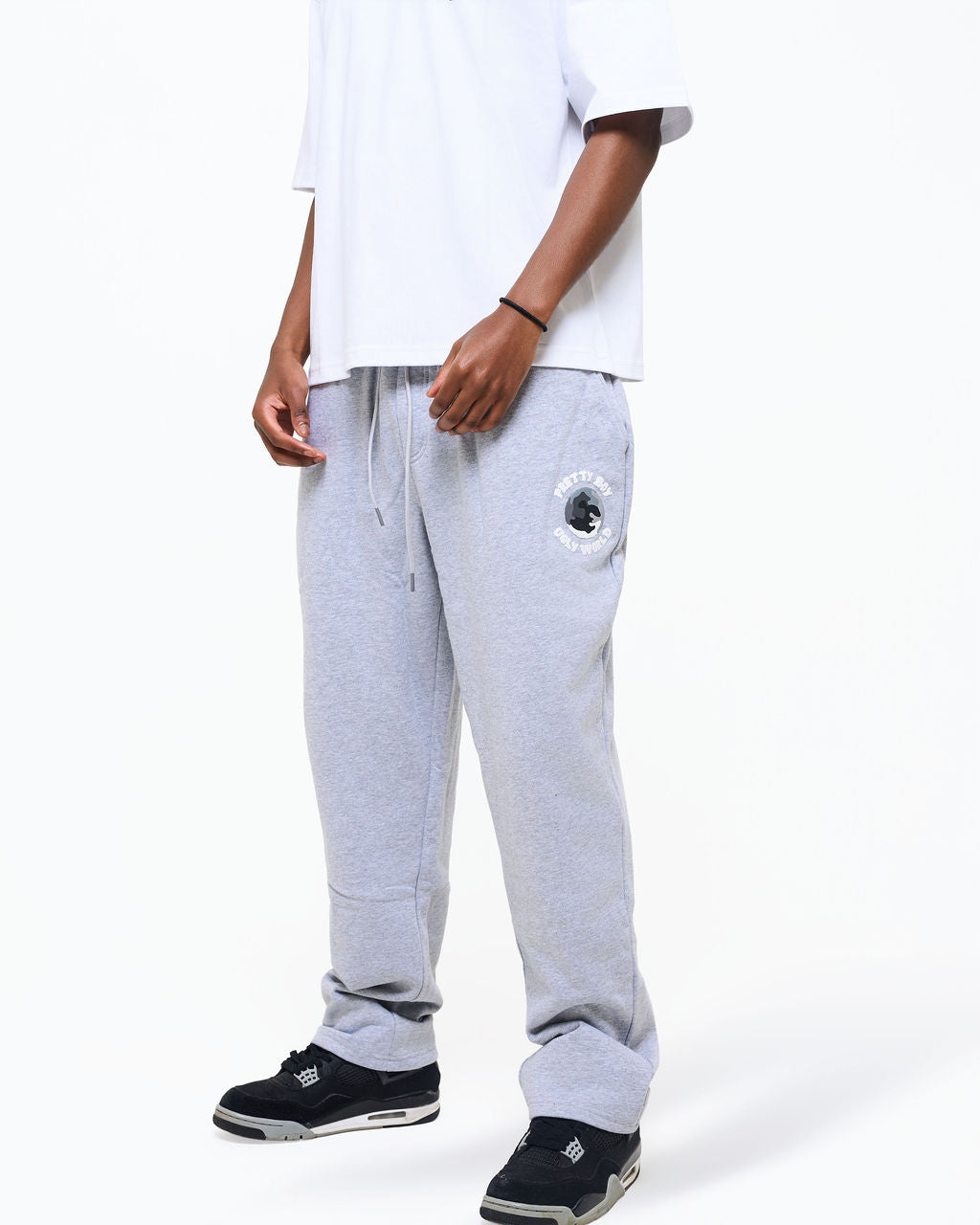 WORLD GREY/BLACK SWEATPANT