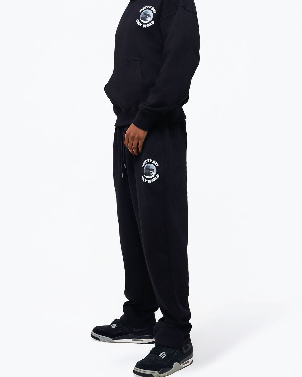 WORLD BLACK/GREY SWEATPANT