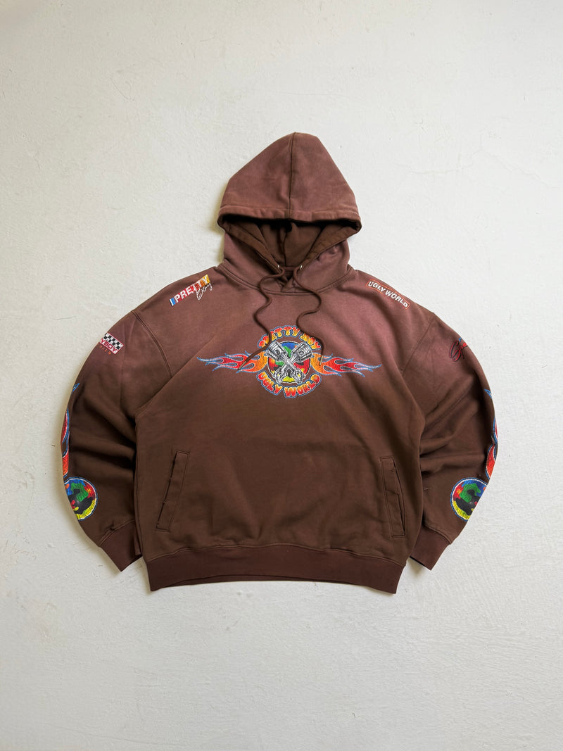 PISTON BROWN HOODIE
