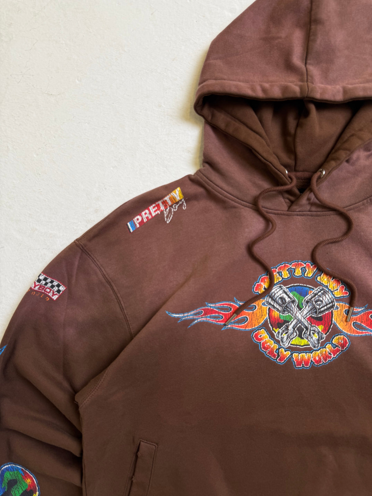 PISTON BROWN HOODIE