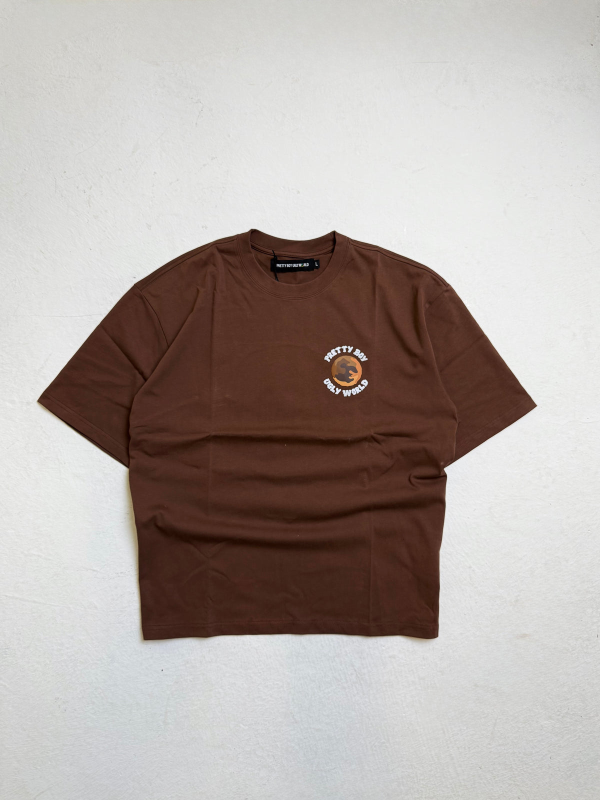 WORLD BROWN TEE