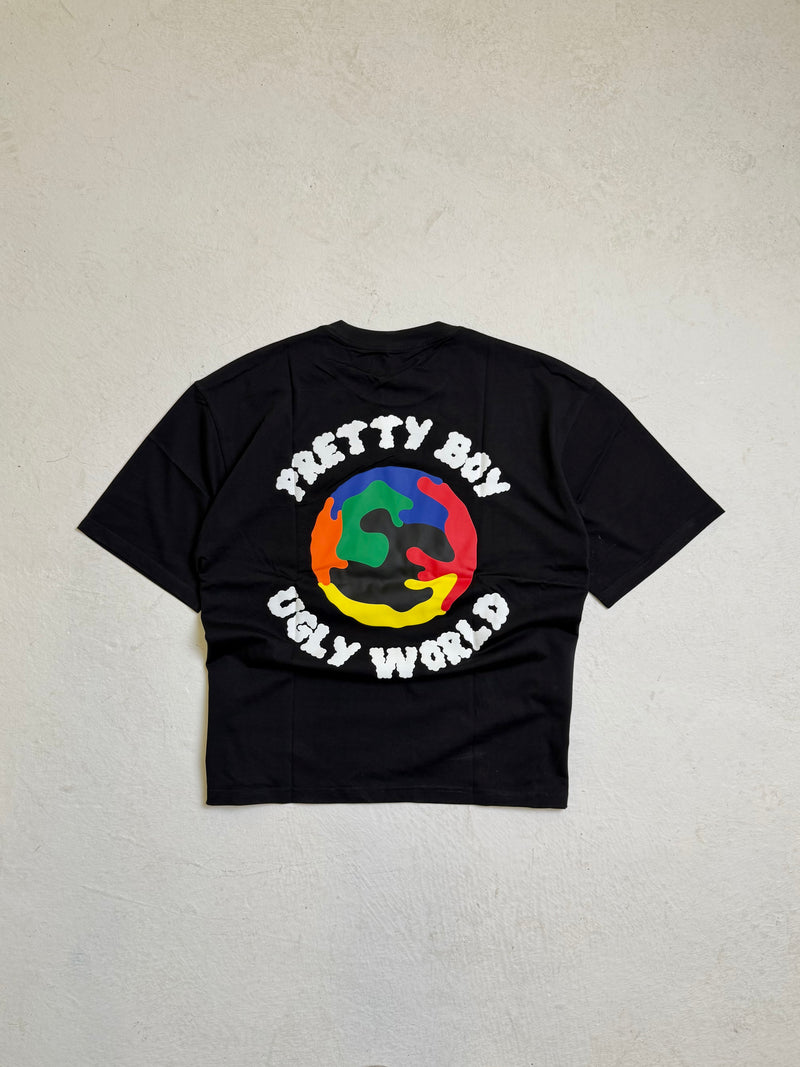 WORLD BLACK TEE