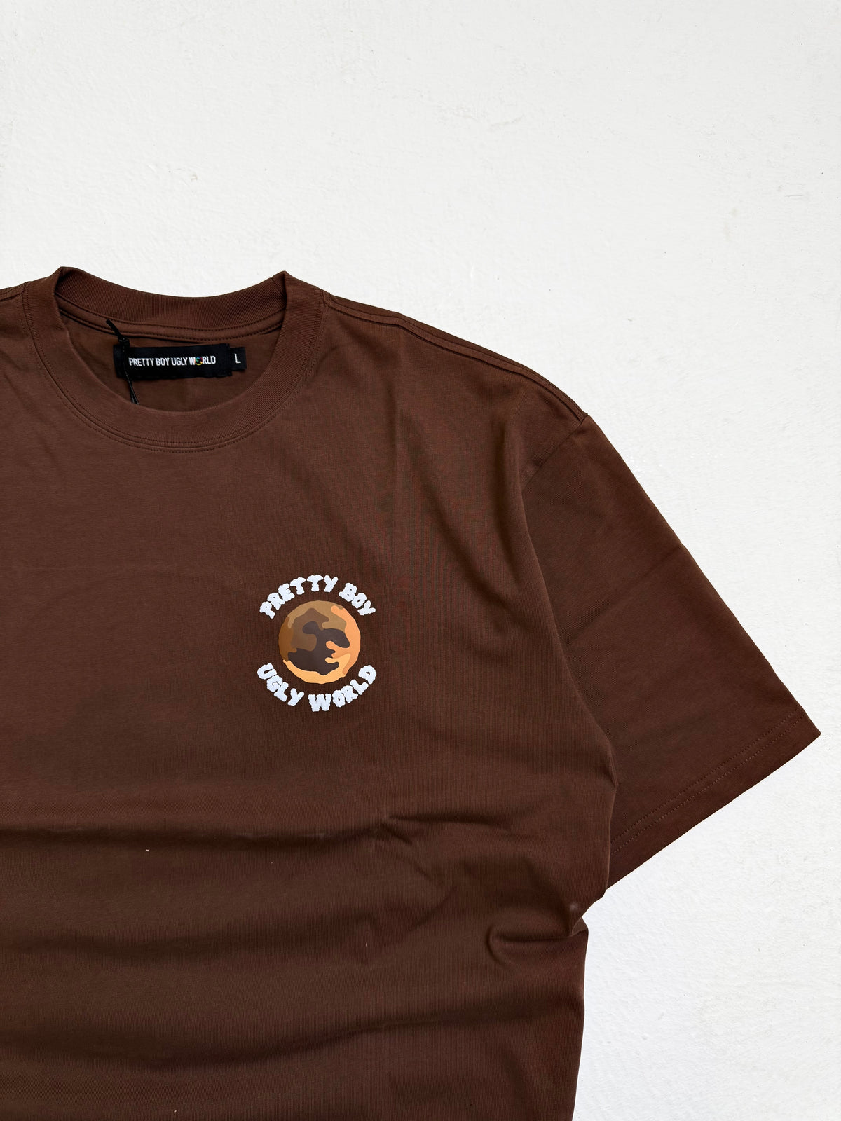 WORLD BROWN TEE