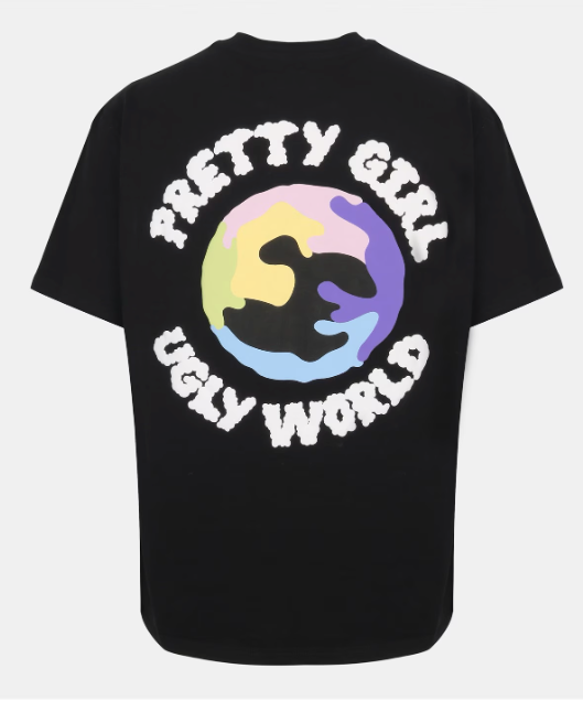 PRETTY GIRL WORLD T-SHIRT White