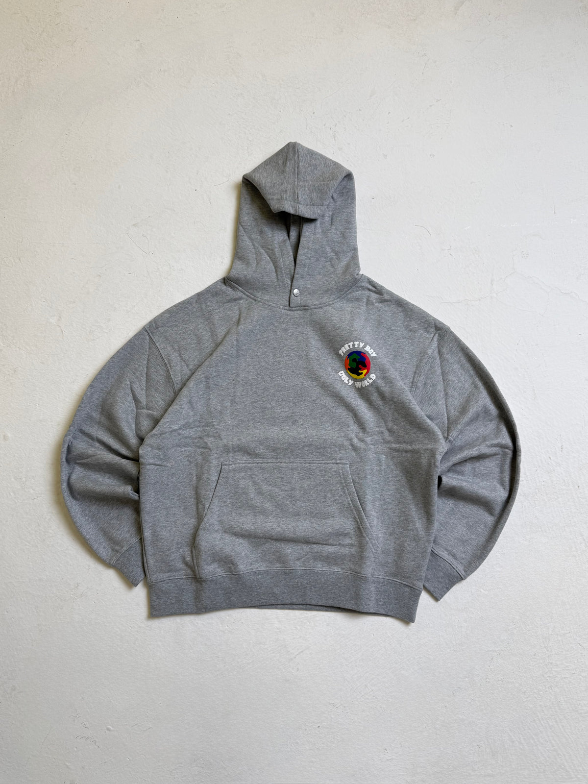 WORLD GREY HOODIE