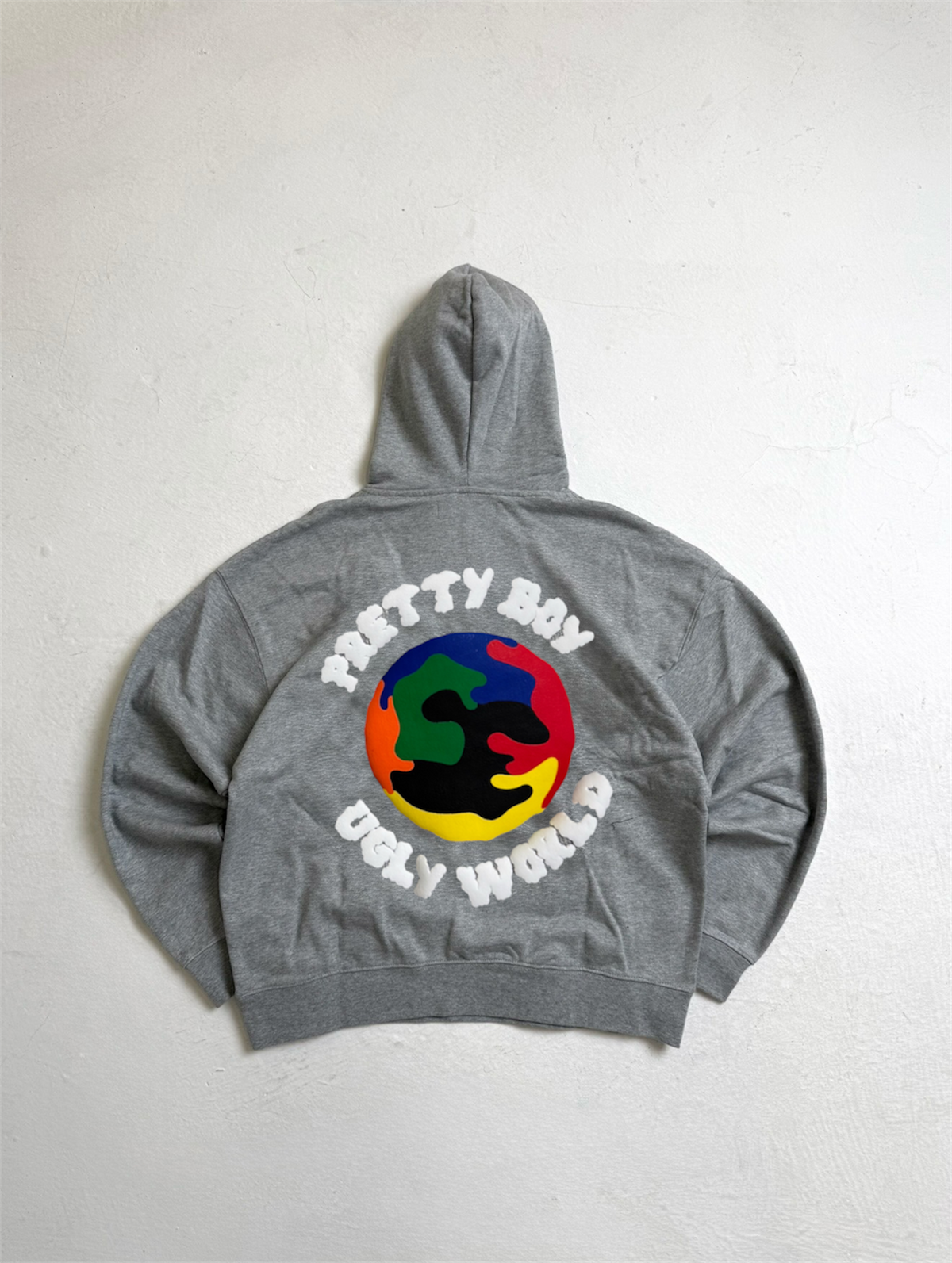 WORLD GREY HOODIE