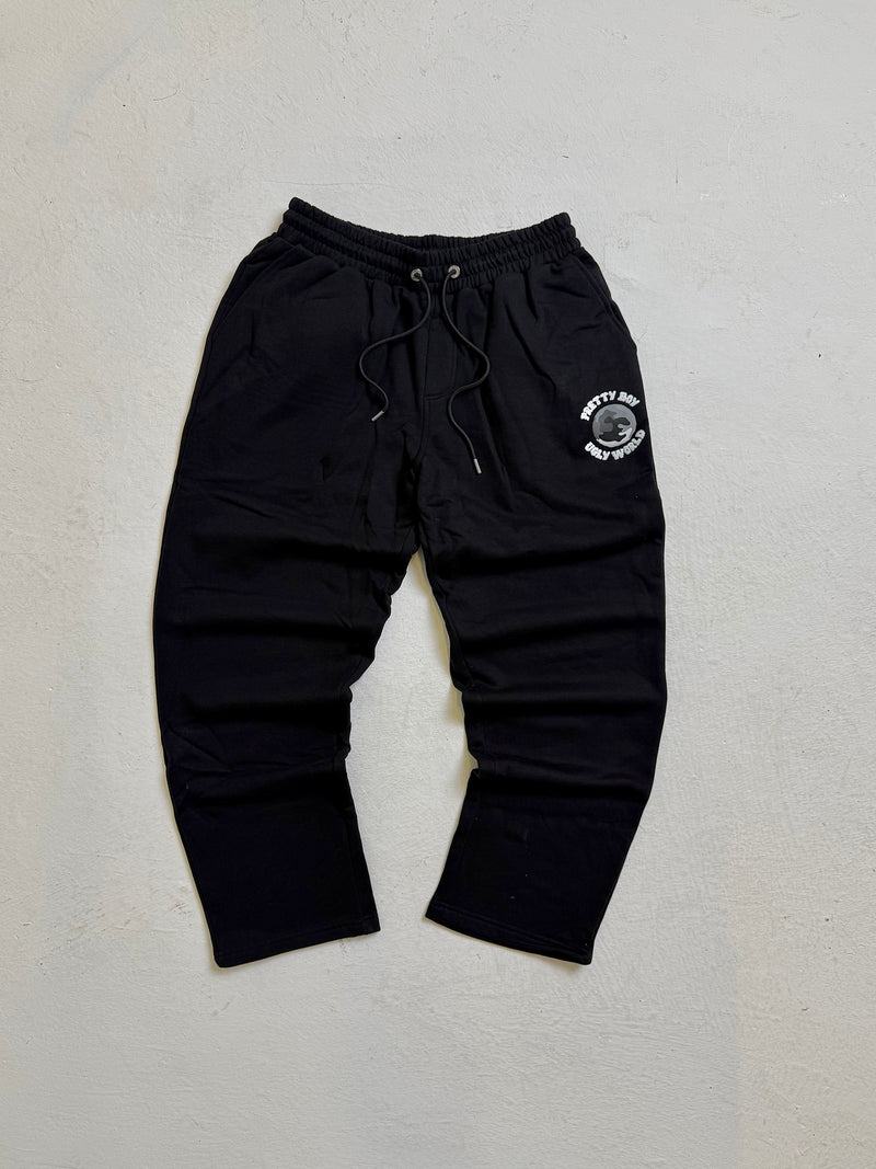 WORLD BLACK/GREY SWEATPANT