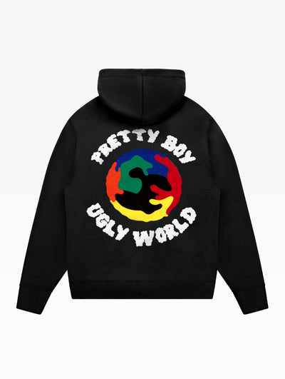WORLD HOODIE BLACK