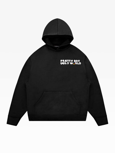 WORLD HOODIE BLACK