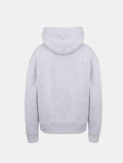 WORLD FULL ZIP HOODIE GREY